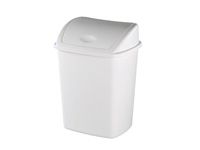 15L Plastic Swing Lid Waste Bin