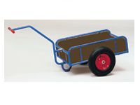 Fetra 2-wheel Hand Cart, platform 795 x 445mm, 4 sides