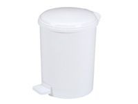 20L Plastic Round Pedal Waste Bin