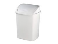 25L Plastic Swing Lid Waste Bin