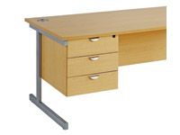 3 Drawer Fixed Pedestal (2)