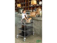 Modular Stainless Steel Trolley  3 tray, 100kg