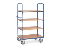 Fetra 4-shelf H/D Shelf Trolley 1000x700x1800 LxWxH