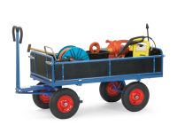 Fetra 4-sided hand Truck 1600x900, pneumatic tyres