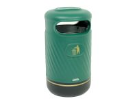 Slingsby Harribin outdoor hooded top litter bin