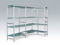 Alimaster R Aluminium Shelving Extension Bays - 1089mm Wide