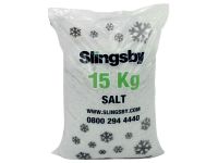 White de-icing salt 15kg bags