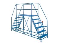 Double ended Access Platform 3 tread inc platform