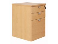 Desk High Pedestal 800D 3-Drawer (2)