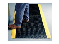 Diamond Plate 415 matting (blk/ylw)  10x910mm