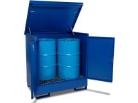 Armorgard DrumBank 2 Drum Enclosed Spill Pallet