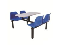 Fast Food Seating Unit - 2 Seater