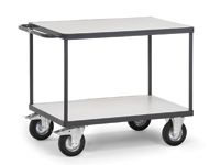 Fetra ESD 2 shelf trolley 1200Lx800W, 500kg capacity