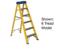 Fibreglass Swingback Stepladder - 5 tread