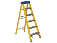 Fibreglass Swingback Stepladder - 6 tread