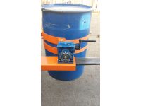 Fork-lift Drum Tilter, hand wheel, 360kg capacity