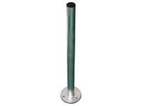 Galvanised Fixed Parking Posts - Flanged or grout in