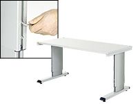 Height Adjustable Cantilever Benches