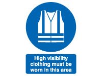 High Visibility Safety Signs - 400 x 300mm