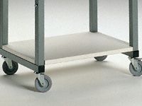 Lower Shelves for Mobile Benches