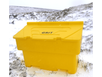 Nestable Grit/Salt bin, 350L capacity c/w 350kgs salt