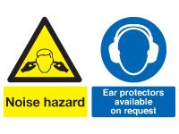 Noise Hazard Mandatory Safety Signs - 300 x 500mm