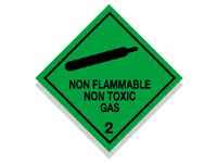 Non Flammable Non Toxic Gas Diamond Signs