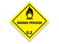 Organic Peroxide Hazard Warning Signs