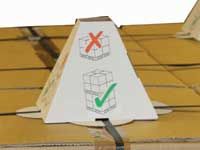 Pallet Stak Stopper Sign