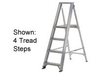 Class 1 Builders Platform stepladder - 5 tread