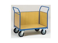 Fetra Platform Trolley 1030x500mm LxW, 3-closed sides