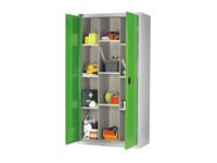 Probe 12 compartment double door cupboard