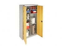 Probe 8 compartment double door cupboard