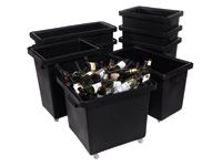 Recycled Polyethylene Mobile Bar Trollies