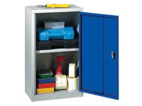 Steel tool locker with 1 shelf