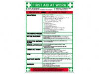 Wallchart: First Aid at Work