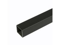 25mm square tube, speedframe plain black steel 3m