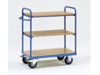 Fetra 3-shelf H/D Shelf Trolley 1200x800mm L x W