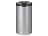 30L Fireproof Waste Paper Bin In Grey