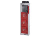 4 Door Personal Item charging Lockers - 155mm D