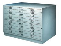 A0 5-drawer Steel Planchest