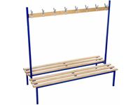 Basic Double Sided Cloakroom Bench Seats 1m to 3m long