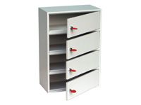 Combi Cabinet Extension Unit with 4 compartments