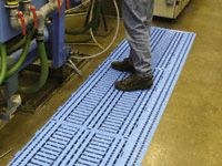Corner for Work Deck Polyethylene Floor Tiles