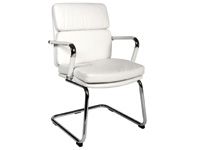 Deco Faux Leather Visitor Chair (1)