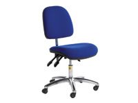 ESD ergonomic operator chair with castor base