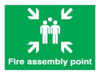 Extra Large Fire Assembly Point Signs