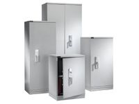 Fire Resistant security cabinet with 4 shelves