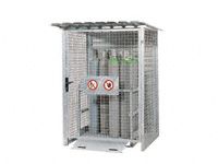 Gas Cylinder Cages 2250mm High With or Without Base