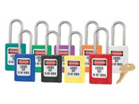 Lockout padlock with 76mm high shackle
